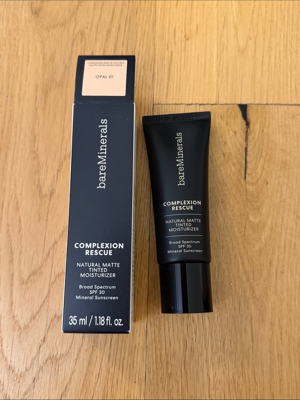 NEW bareMinerals Complexion Rescue Natural Matte Tinted Moisturizer - Opal 01